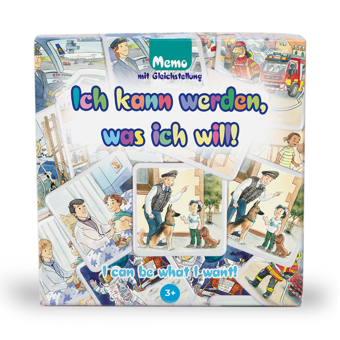 I can become whatever I want! - Professions memory game set (pack of 12)