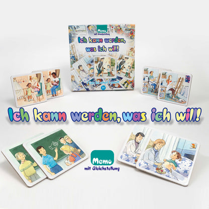 I can become whatever I want! - Professions memory game set (pack of 12)